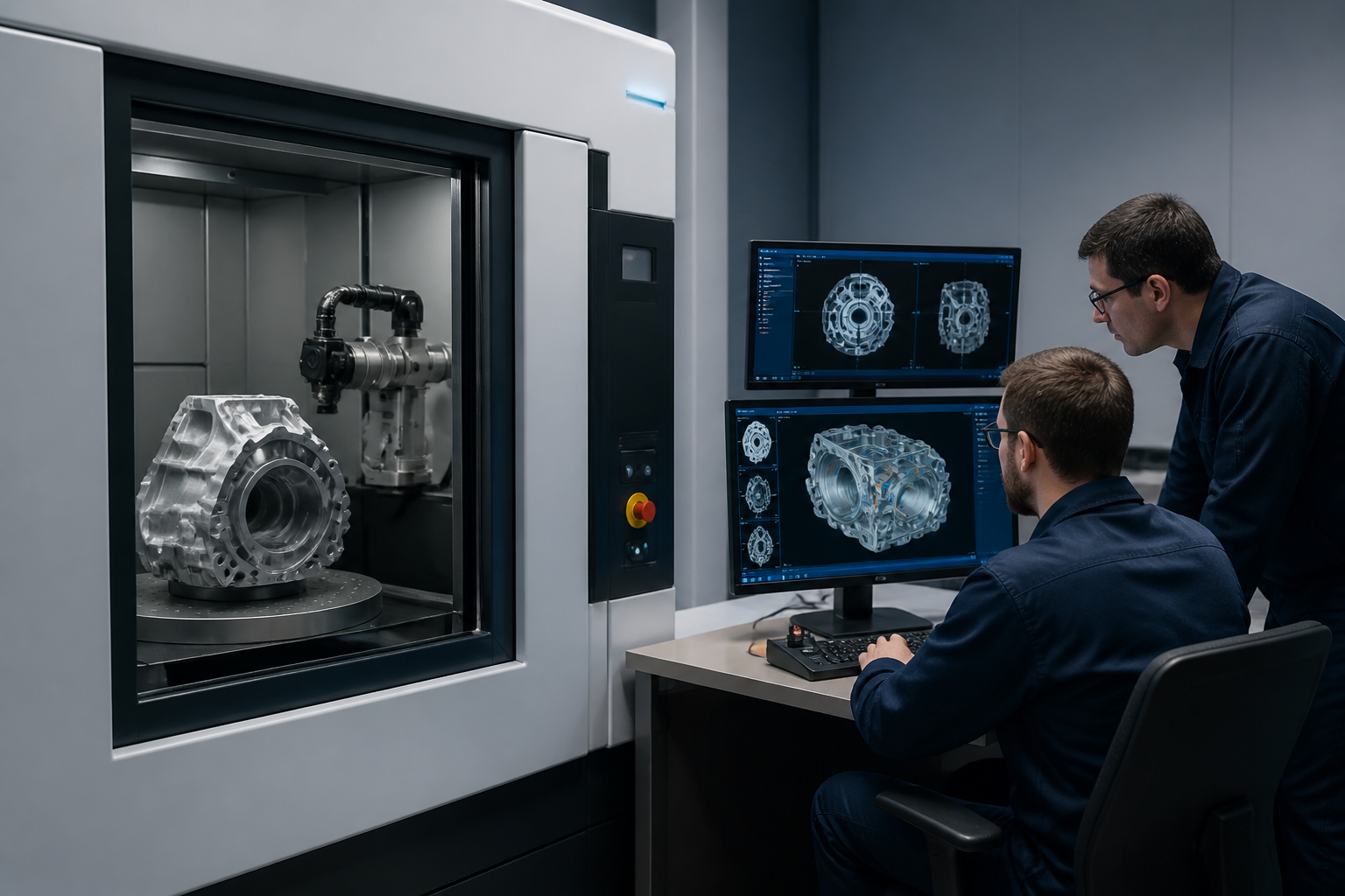 AI Vision + Industrial CT: wykrywanie defektów 10 razy szybsze