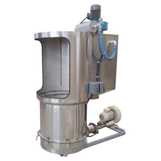 Pływająca maszyna do piaskowania z warstwą tylną odpylającą 800 mm